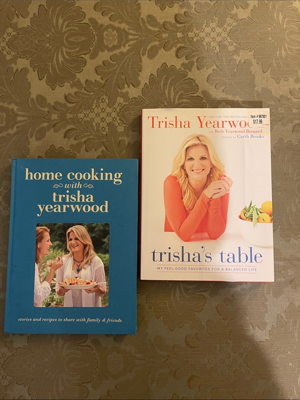 Home Cooking with Trisha Yearwood and Trisha’s Table cookbooks